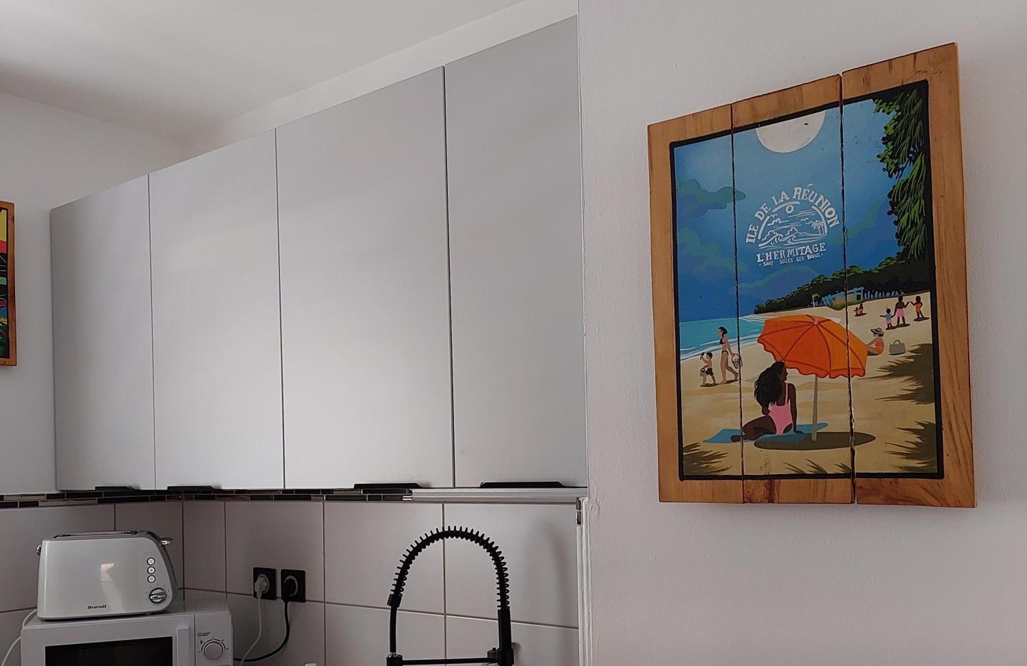 Beau T3 Litchi Vue Ocean Piscine Appartement Saint-Gilles-les-Bains Buitenkant foto